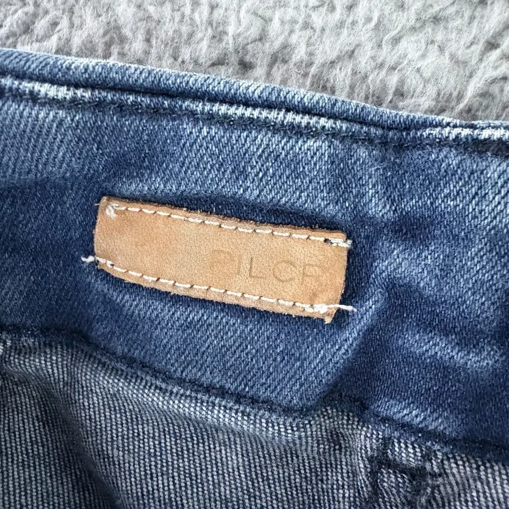 Pilcro Wide Leg Jeans in Dark Blue